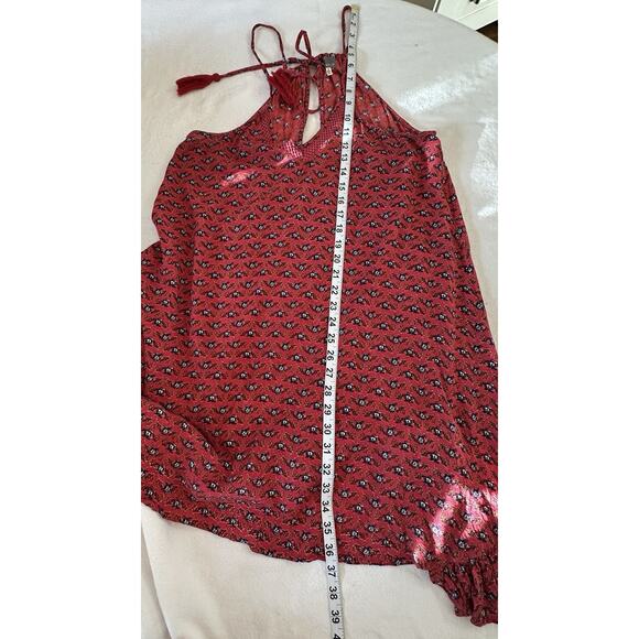 Braeve sz Small Bohemian Sleeveless Dress Sundress Women’s Red - Picture 6 of 8